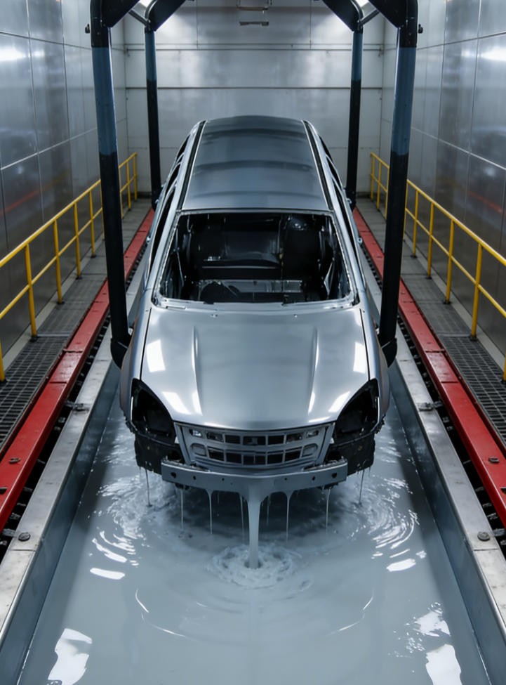 不同材質的金屬（如鋼鐵、鋁合金、鍍鋅板）在電泳涂裝時需要注意哪些特殊工藝參數調整？